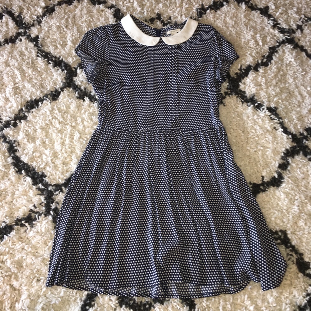 Polka dot mini dress